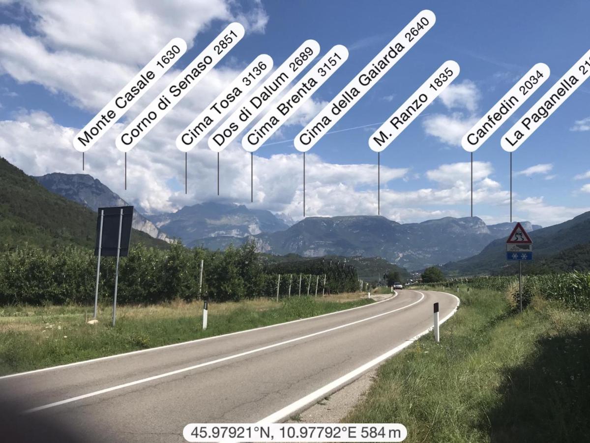 Ferienwohnung Il Balcone Sul Brenta Lasino Exterior foto